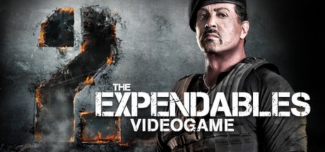 The Expendables 2 Videogame cover art