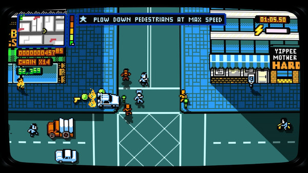 Скриншот из Retro City Rampage™ DX