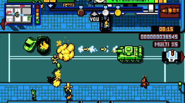 Скриншот из Retro City Rampage™ DX