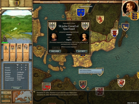 Скриншот из Crusader Kings Complete