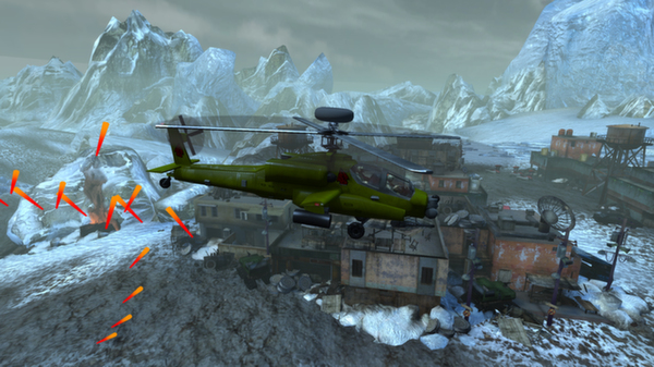 Скриншот из Choplifter HD - Arrowhead Chopper