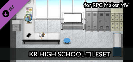 RPG Maker MV - KR High School Tileset cover art