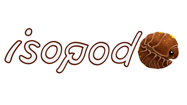 Isopod: A Webbed Spin-off Logo