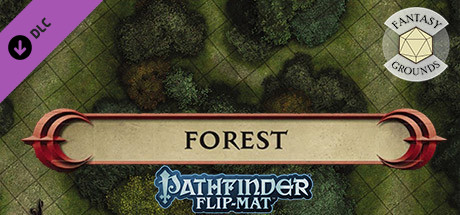 Fantasy Grounds - Pathfinder RPG - Pathfinder Flip-Map - Classic Forest cover art