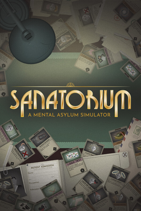 Steam portrait for Sanatorium - A Mental Asylum Simulator.