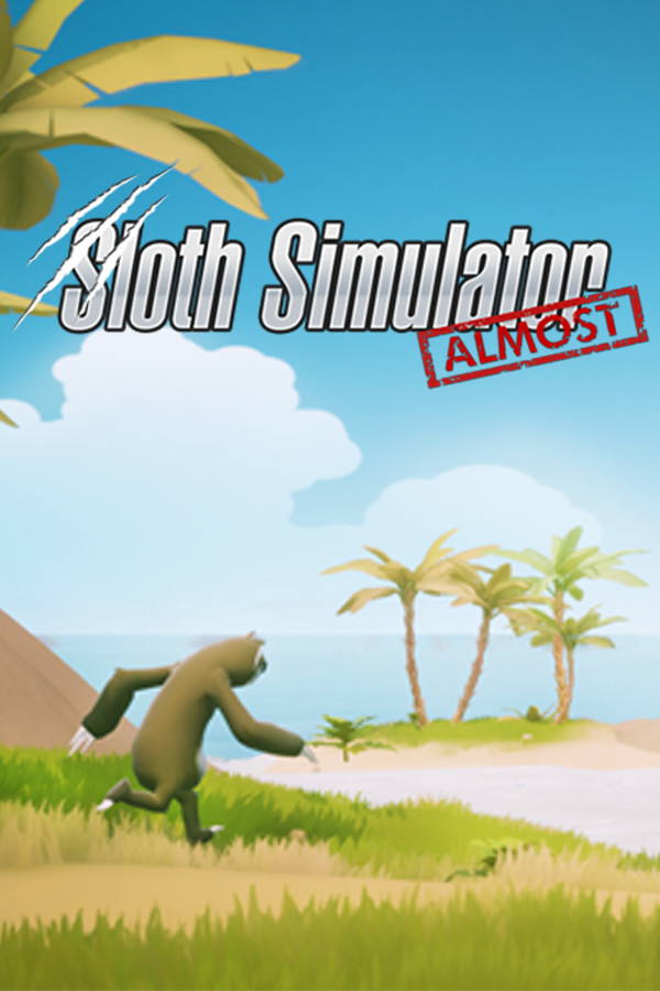 Steam portrait for Sloth Simulator (almost).
