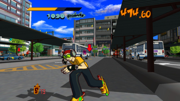 Скриншот из Jet Set Radio