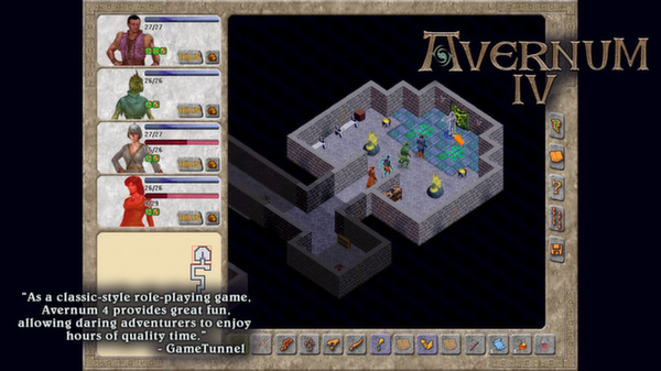 Скриншот из Avernum 4