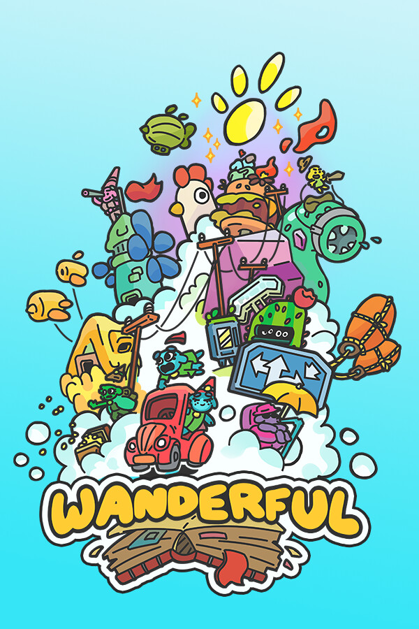Steam portrait for Wanderful.