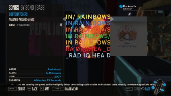 Скриншот из Rocksmith™ - “Bodysnatchers” - Radiohead