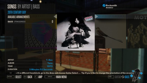Скриншот из Rocksmith™ - “20th Century Boy” - T. Rex