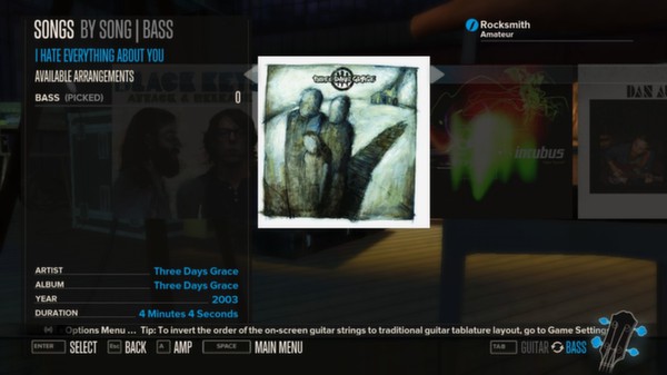 Скриншот из Rocksmith™ - “I Hate Everything About You” - Three Days Grace