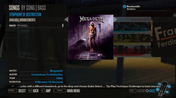 Скриншот из Rocksmith™ - “Symphony of Destruction” - Megadeth