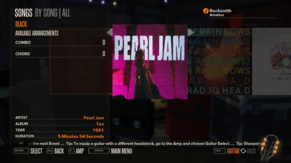 Скриншот из Rocksmith™ - “Black” - Pearl Jam