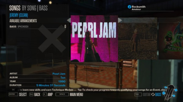 Скриншот из Rocksmith™ - “Jeremy” - Pearl Jam