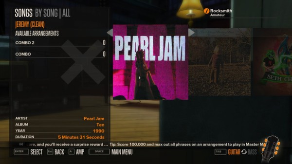 Скриншот из Rocksmith™ - “Jeremy” - Pearl Jam