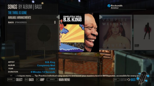 Скриншот из Rocksmith™ - “The Thrill is Gone” - B.B. King