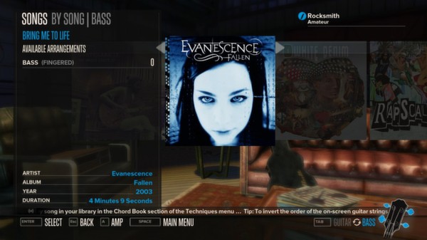 Скриншот из Rocksmith™ - “Bring Me to Life” - Evanescence