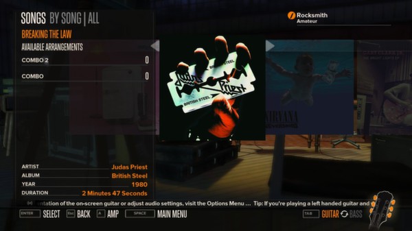 Скриншот из Rocksmith™ - “Breaking the Law” - Judas Priest