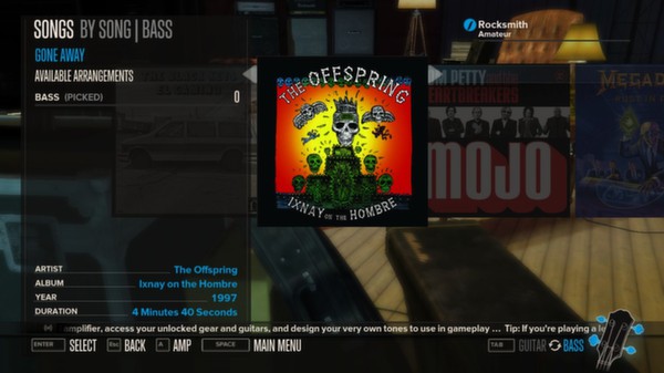 Скриншот из Rocksmith™ - “Gone Away” - The Offspring