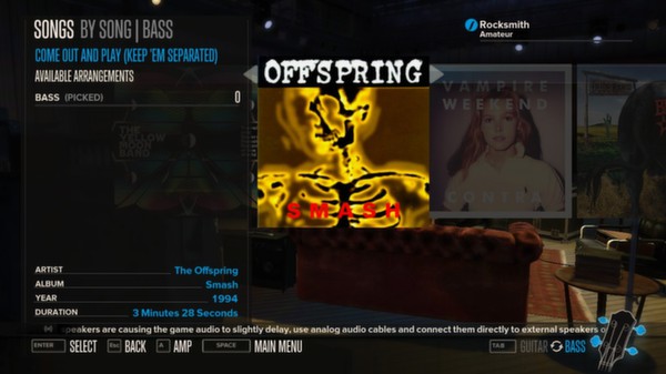 Скриншот из Rocksmith™ - “Come Out and Play (Keep ‘em Separated)” - The Offspring