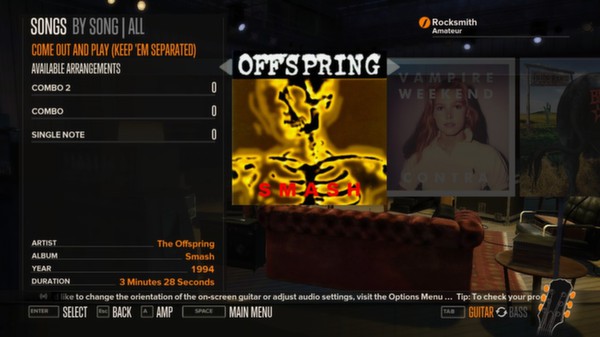 Скриншот из Rocksmith™ - “Come Out and Play (Keep ‘em Separated)” - The Offspring