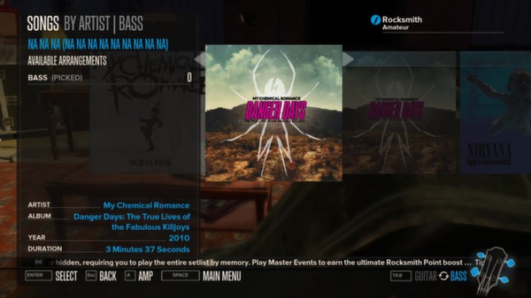 Скриншот из Rocksmith™ - “Na Na Na (Na Na Na Na Na Na Na Na Na)” - My Chemical Romance