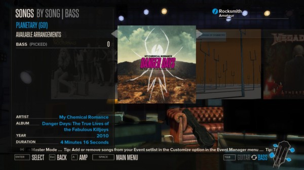 Скриншот из Rocksmith™ - “Planetary (GO!)” - My Chemical Romance