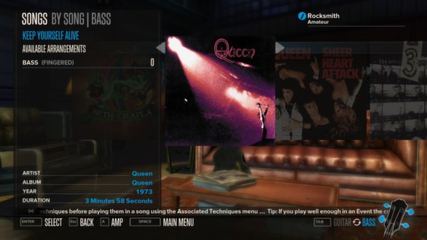 Скриншот из Rocksmith™ - “Keep Yourself Alive” - Queen