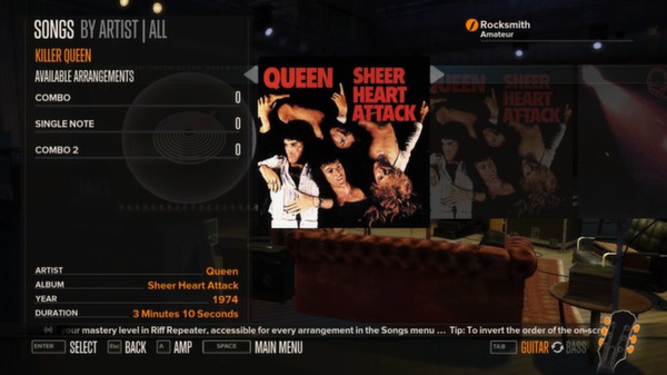 Скриншот из Rocksmith™ - “Killer Queen” - Queen