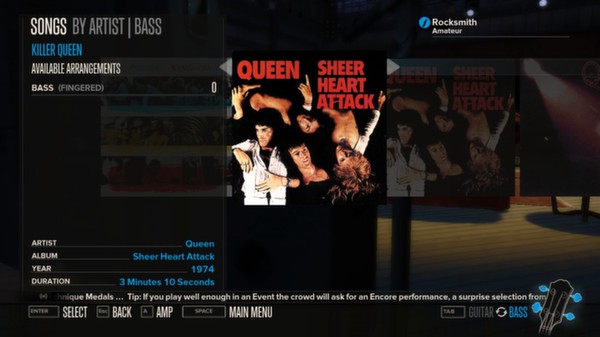 Скриншот из Rocksmith™ - Queen Song Pack