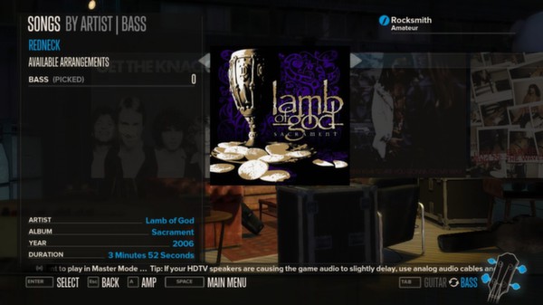 Скриншот из Rocksmith™ - “Redneck” - Lamb of God