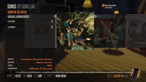 Скриншот из Rocksmith™ - “Born on the Bayou” - Creedence Clearwater Revival