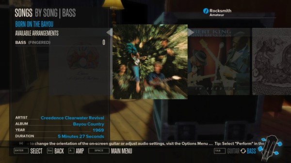 Скриншот из Rocksmith™ - “Born on the Bayou” - Creedence Clearwater Revival