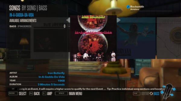 Скриншот из Rocksmith™ - “In-A-Gadda-Da-Vida” - Iron Butterfly