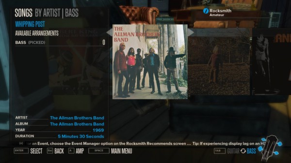 Скриншот из Rocksmith™ - “Whipping Post” - The Allman Brothers Band