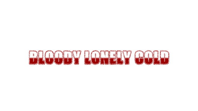 bloody lonely cold Logo