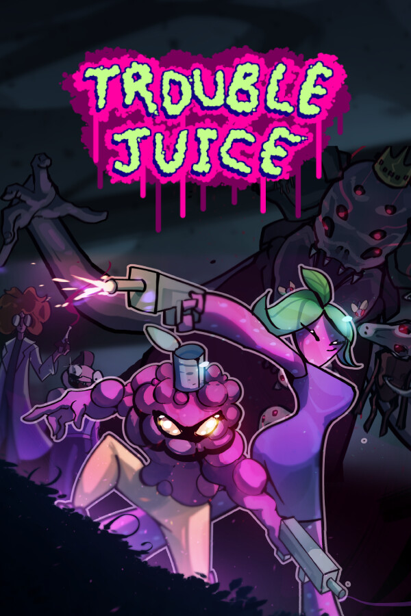 Steam portrait for TROUBLE JUICE.