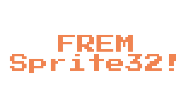 FREM Sprite32! Logo