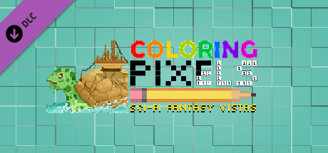 Coloring Pixels - Sci-Fi Fantasy Vistas Pack cover art