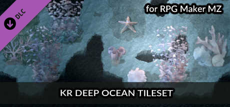 RPG Maker MZ - KR Deep Ocean Tileset cover art