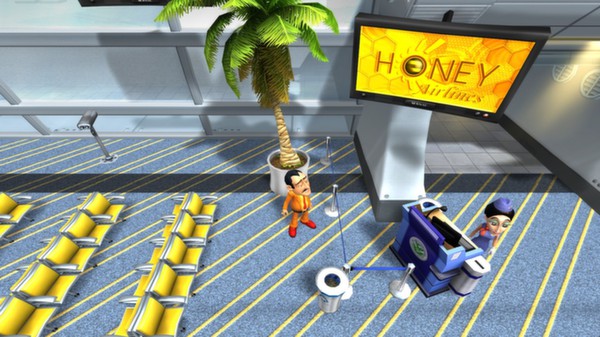 Скриншот из Airline Tycoon 2: Honey Airlines DLC