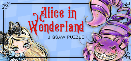 Alice in Wonderland Jigsaw Puzzle cover art