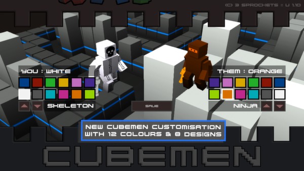 Скриншот из Cubemen