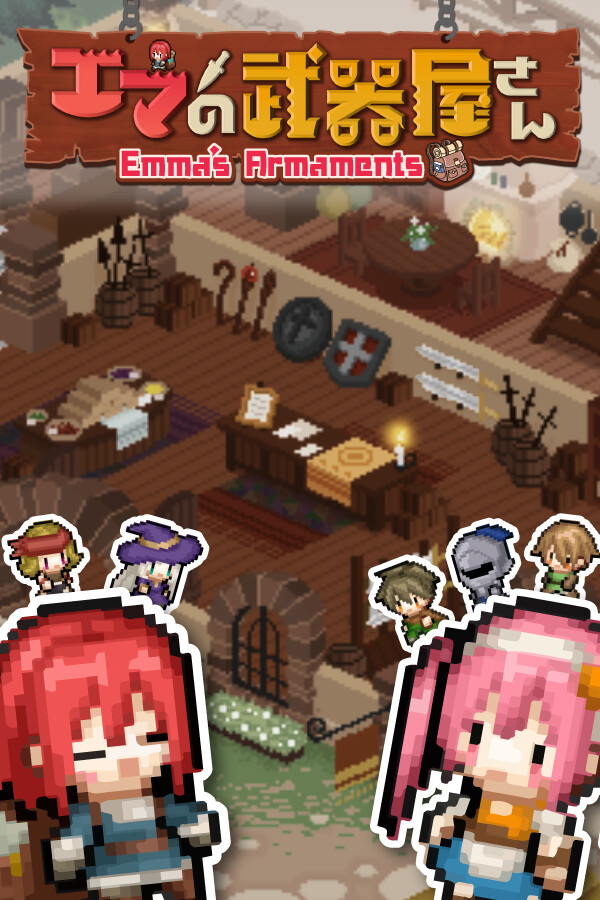Steam portrait for Emma's Armaments.