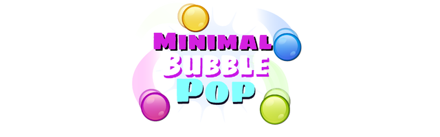 Minimal Bubble Pop Logo