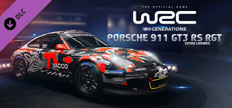 WRC Generations - Porsche 911 GT3 RS RGT Extra liveries cover art