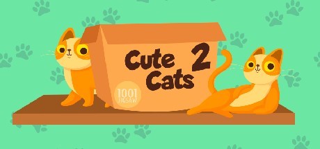 1001 Jigsaw. Cute Cats 2 cover art