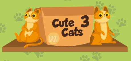 1001 Jigsaw. Cute Cats 3 cover art