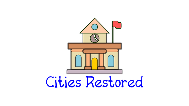 Cities Restored Logo